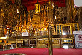 Bangkok Grand Palace,  Wat Phra Keow (temple of the Emerald Buddha). Inside the Ubosot. 